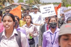 Bjp Abvp march