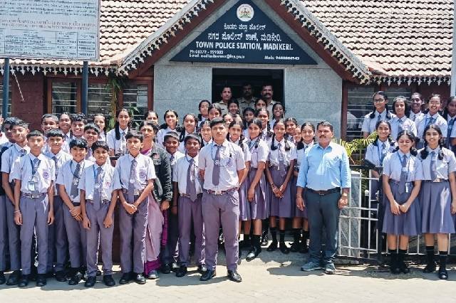 General Thimmaiah Public School students