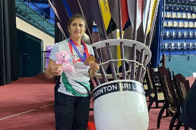 Badminton player Jyothi