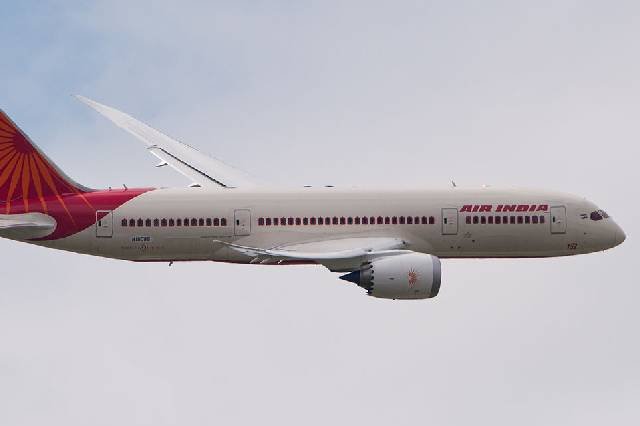 Air India Boeing 787 plane