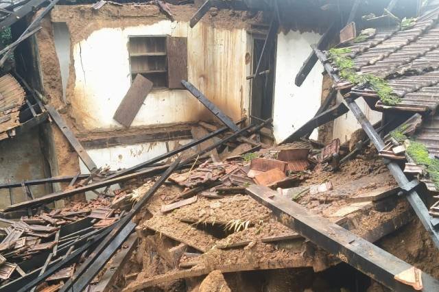 House damaged