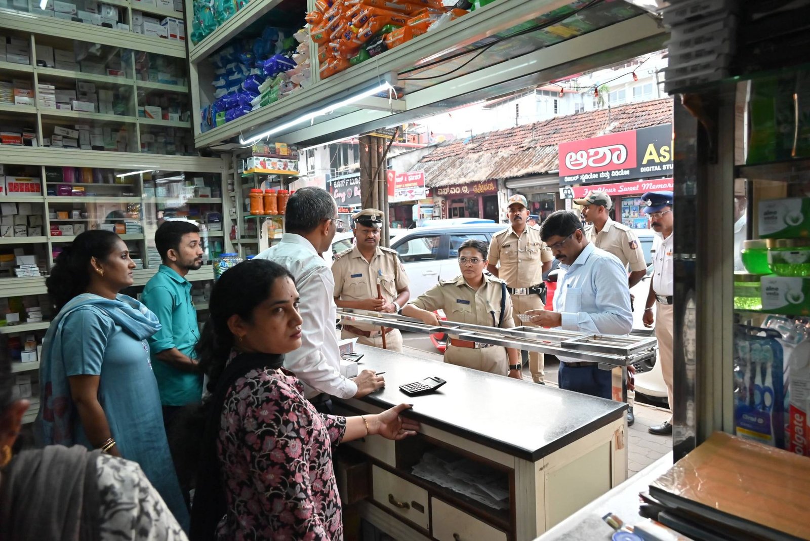 medical shop inspection